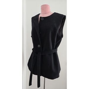 Chico's Button Fall Coat Transitional Vest